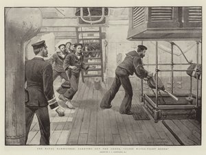 海軍の作戦、命令を実行し、水密扉を閉じる 作： Charles J. Staniland
